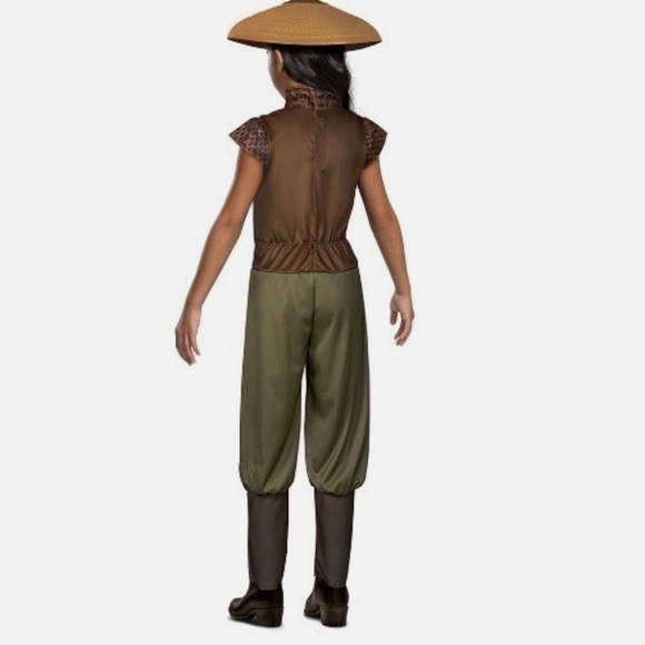 Disney Raya And The Last Dragon Girl's Jumpsuit and Hat Costume Set - Picture 2 of 10